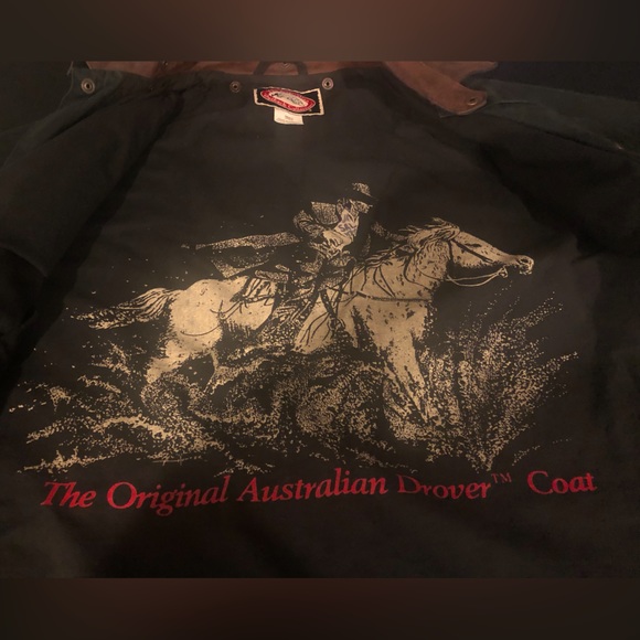 Men’s Original Australian Drover Coat - Picture 2 of 6